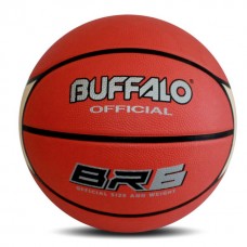 Buffalo Sports Deluxe BR Rubber Basketball | Size 6 Orange